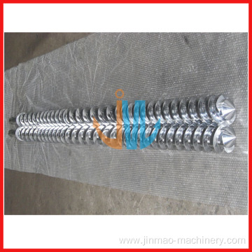 Cincinati parallel twin screw and barrel for extruder machine